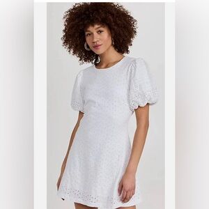 Free People Apricot Rose Mini Dress